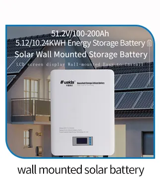 51.2V100ah Lithium Ion Li-ion LiFePO4 Batterie rechargeable murale de stockage d'énergie solaire
