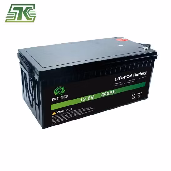 Batterie au lithium rechargeable LiFePO4 de haute qualité 12V 100ah